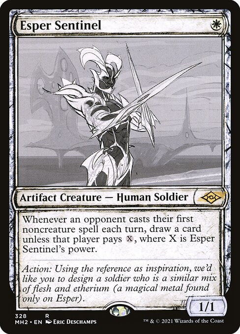 Esper Sentinel (328) [Modern Horizons 2] [Showcase]