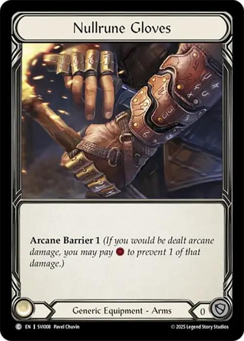 Nullrune Gloves (SVI008) [Silver Age Chapter 1]