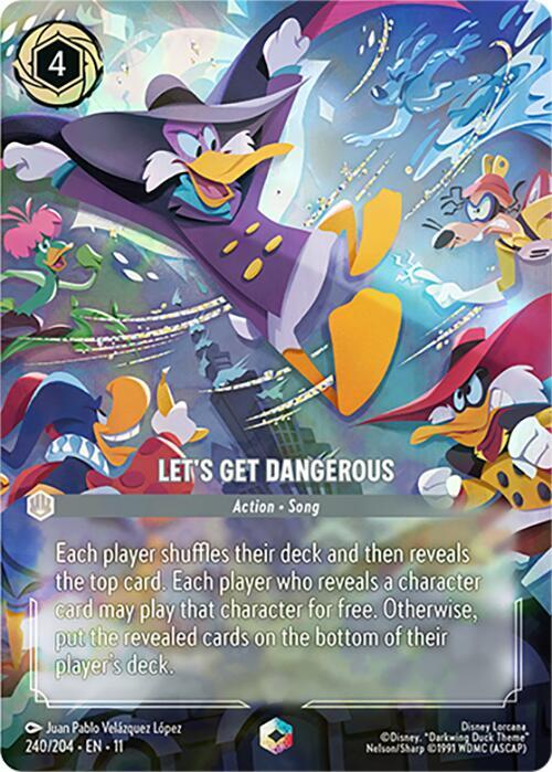 Let's Get Dangerous (Enchanted) (240/204) [Winterspell]