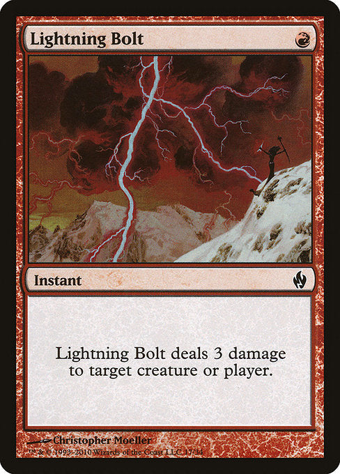 Lightning Bolt (17) [Premium Deck Series: Fire and Lightning]