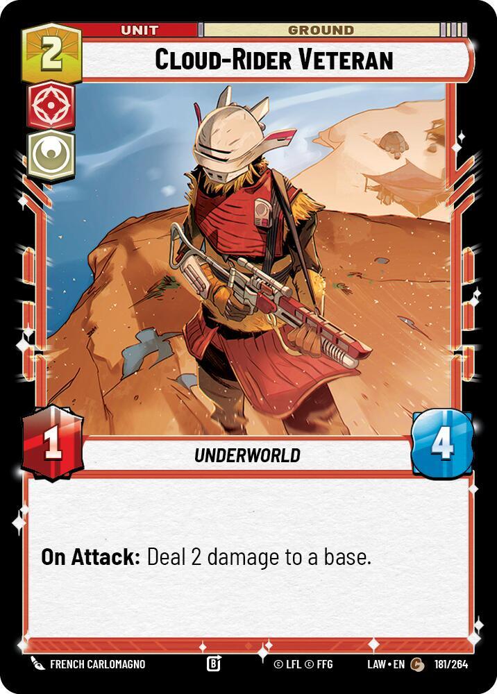 Cloud-Rider Veteran (181/264) [A Lawless Time]