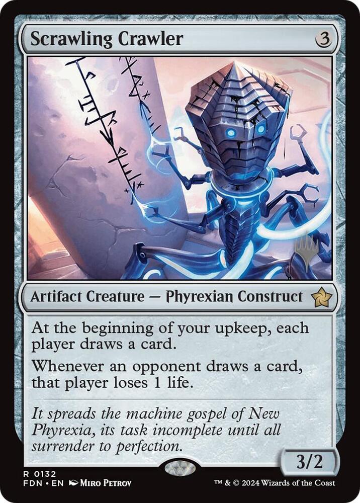 Scrawling Crawler (132) [Lorwyn Eclipsed Promos]
