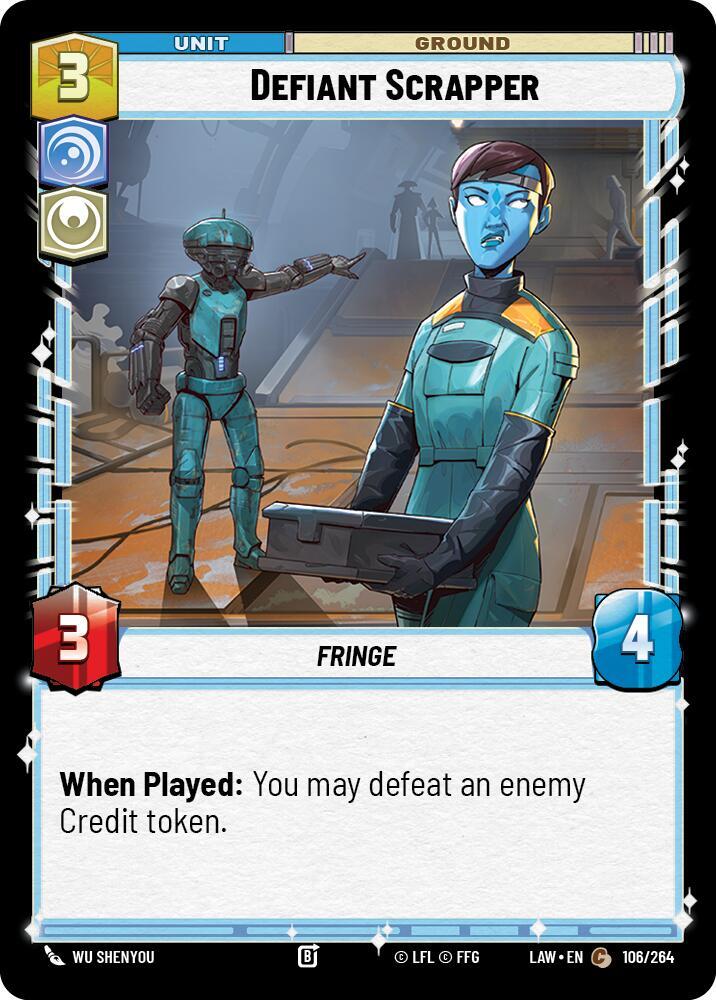 Defiant Scrapper (106/264) [A Lawless Time]