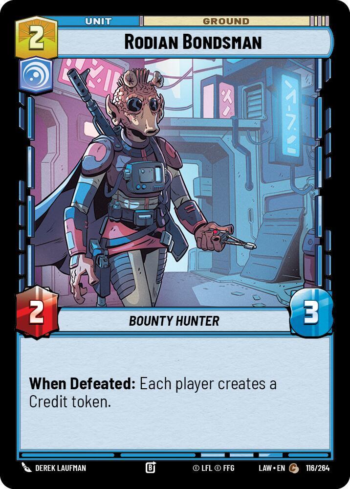 Rodian Bondsman (116/264) [A Lawless Time]