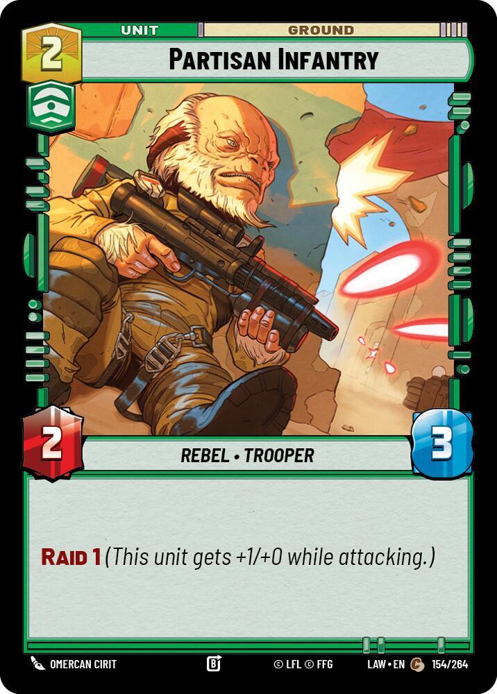 Partisan Infantry (154/264) [A Lawless Time]