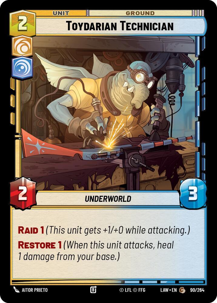 Toydarian Technician (90/264) [A Lawless Time]