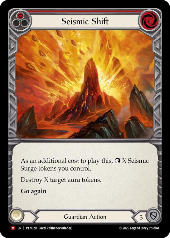 Seismic Shift (Red) (PEN020) [Compendium of Rathe]