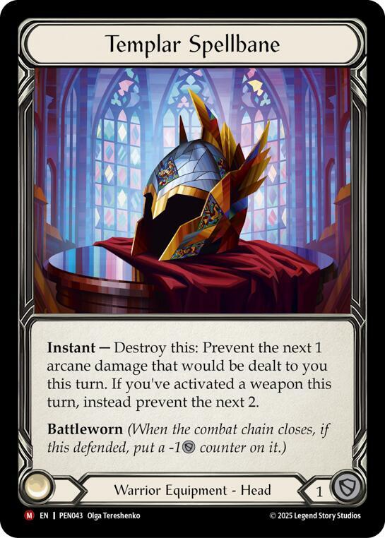 Templar Spellbane (PEN043) [Compendium of Rathe]