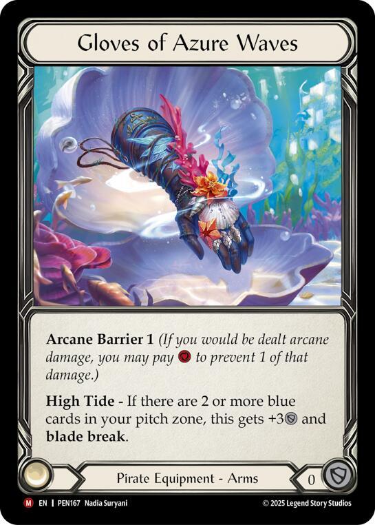 Gloves Of Azure Waves (PEN167) [Compendium of Rathe]