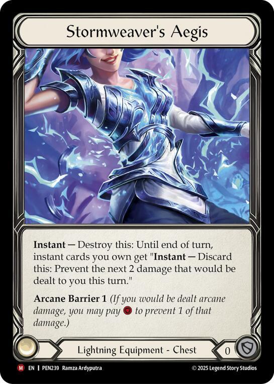 Stormweavers Aegis (PEN239) [Compendium of Rathe]