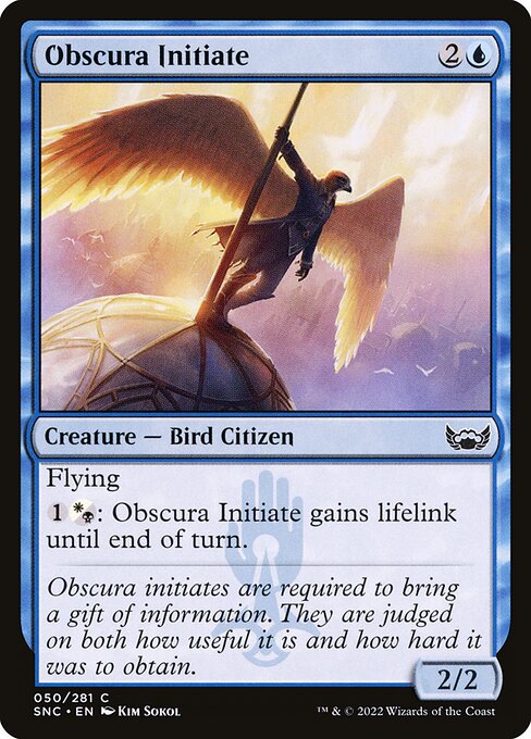 Obscura Initiate (50) [Streets of New Capenna]