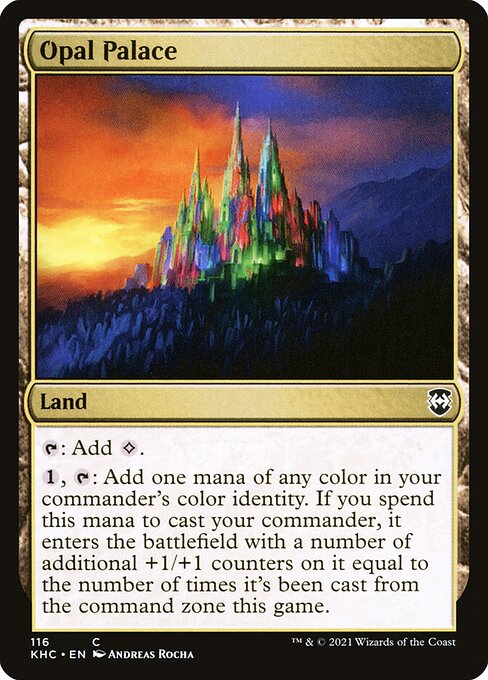 Opal Palace (116) [Kaldheim Commander]