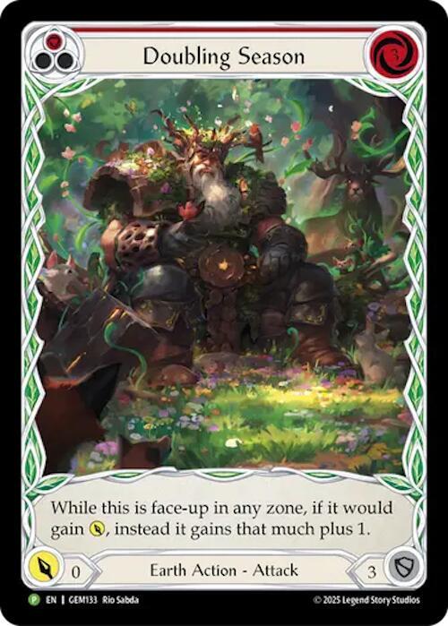 Doubling Season (GEM133) [GEM Pack 4]