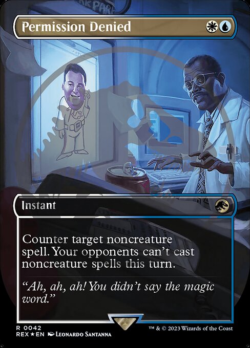 Permission Denied (42) [Jurassic World Collection] [Borderless]