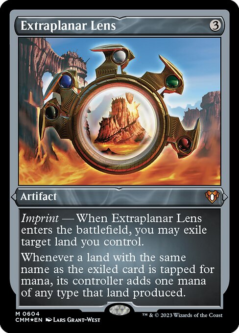 Extraplanar Lens (604) [Commander Masters]
