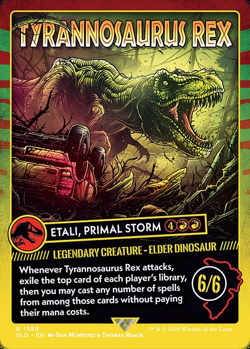 Etali, Primal Storm (1389) [Secret Lair Drop] [Borderless]