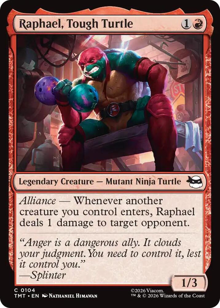 Raphael, Tough Turtle (104) [Teenage Mutant Ninja Turtles]