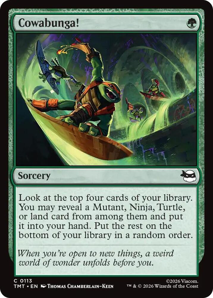Cowabunga! (113) [Teenage Mutant Ninja Turtles]
