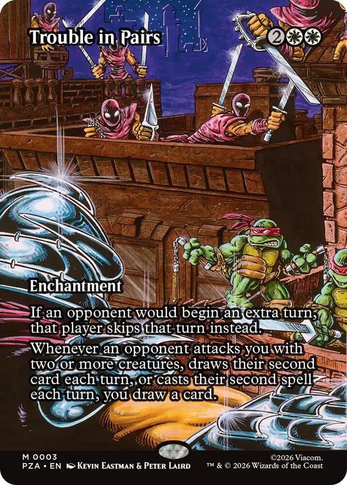 Trouble in Pairs (Borderless) (3) [Teenage Mutant Ninja Turtles Eternal-Legal]