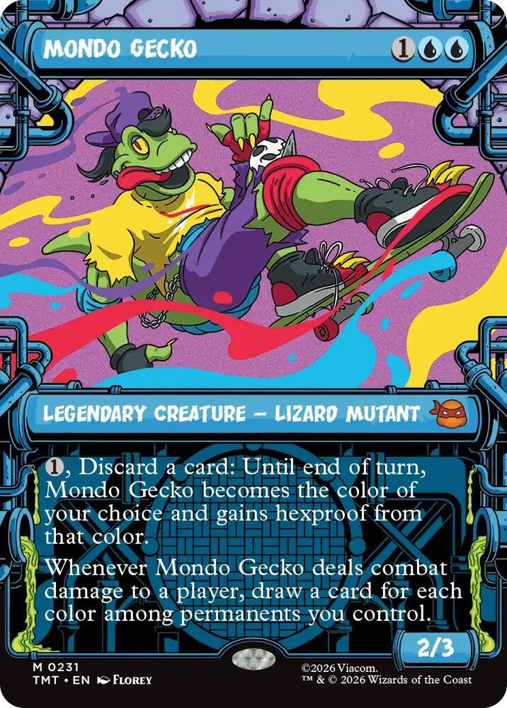 Mondo Gecko (Showcase) (231) [Teenage Mutant Ninja Turtles]