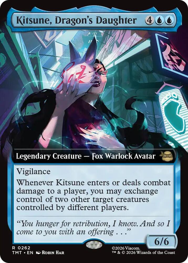 Kitsune, Dragon's Daughter (Extended Art) (262) [Teenage Mutant Ninja Turtles]