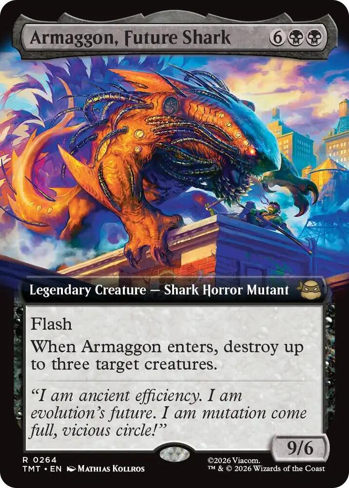 Armaggon, Future Shark (Extended Art) (264) [Teenage Mutant Ninja Turtles]