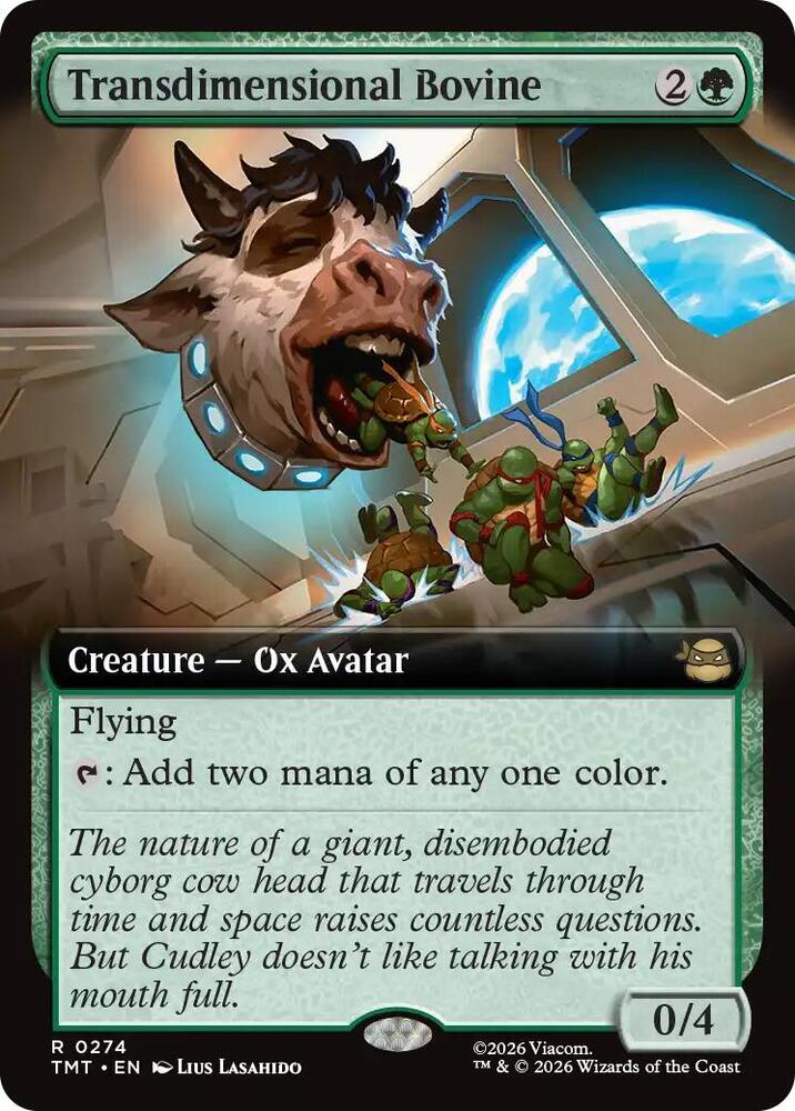 Transdimensional Bovine (Extended Art) (274) [Teenage Mutant Ninja Turtles]