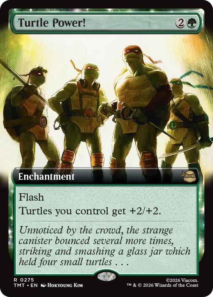 Turtle Power! (Extended Art) (275) [Teenage Mutant Ninja Turtles]
