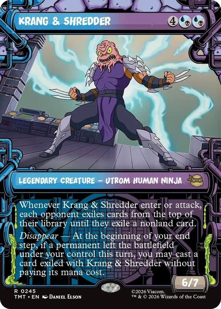 Krang & Shredder (Showcase) (245) [Teenage Mutant Ninja Turtles]
