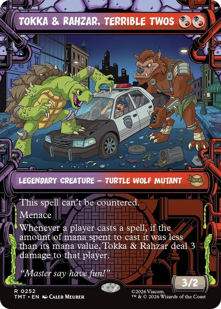 Tokka & Rahzar, Terrible Twos (Showcase) (252) [Teenage Mutant Ninja Turtles]