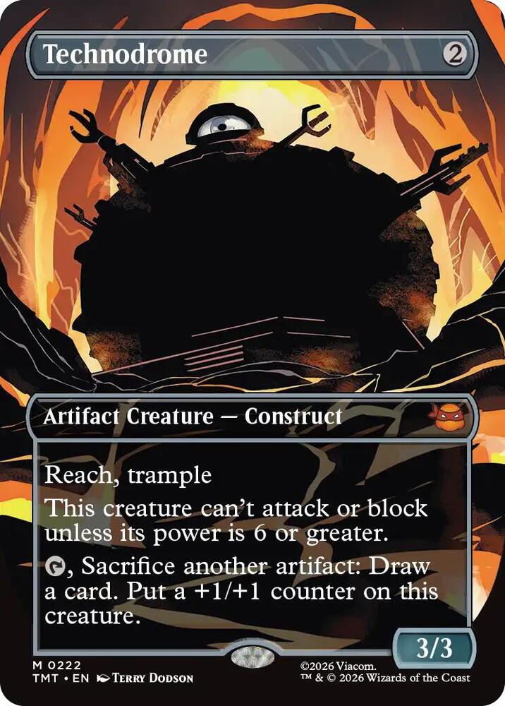 Technodrome (Borderless) (222) [Teenage Mutant Ninja Turtles]