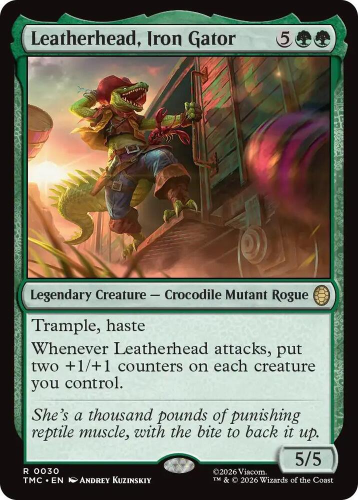 Leatherhead, Iron Gator (30) [Teenage Mutant Ninja Turtles]