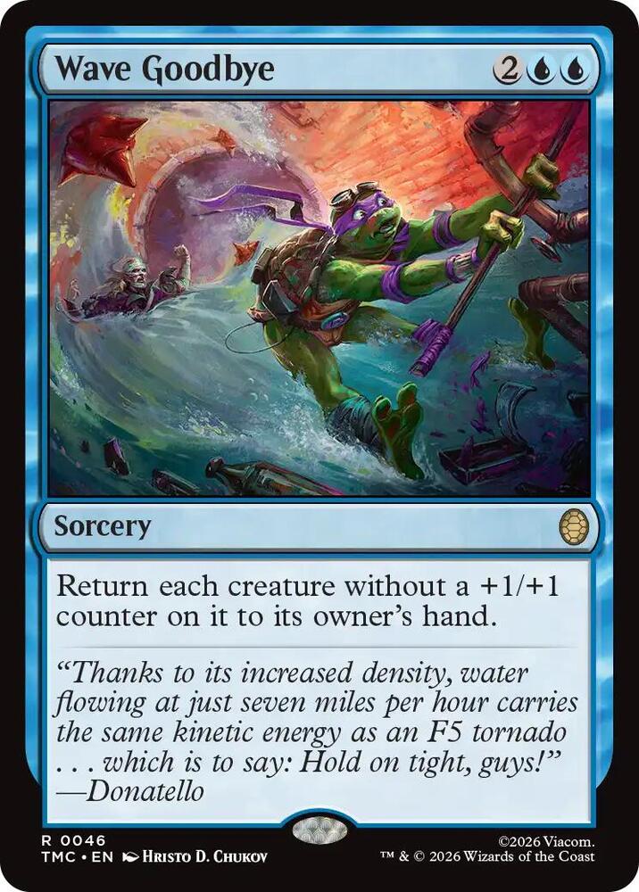 Wave Goodbye (46) [Teenage Mutant Ninja Turtles Commander]