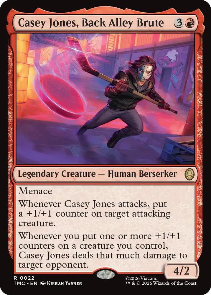 Casey Jones, Back Alley Brute (22) [Teenage Mutant Ninja Turtles Commander]