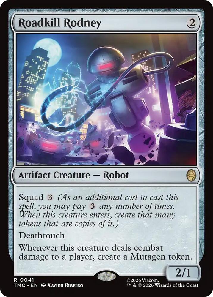 Roadkill Rodney (41) [Teenage Mutant Ninja Turtles Commander]