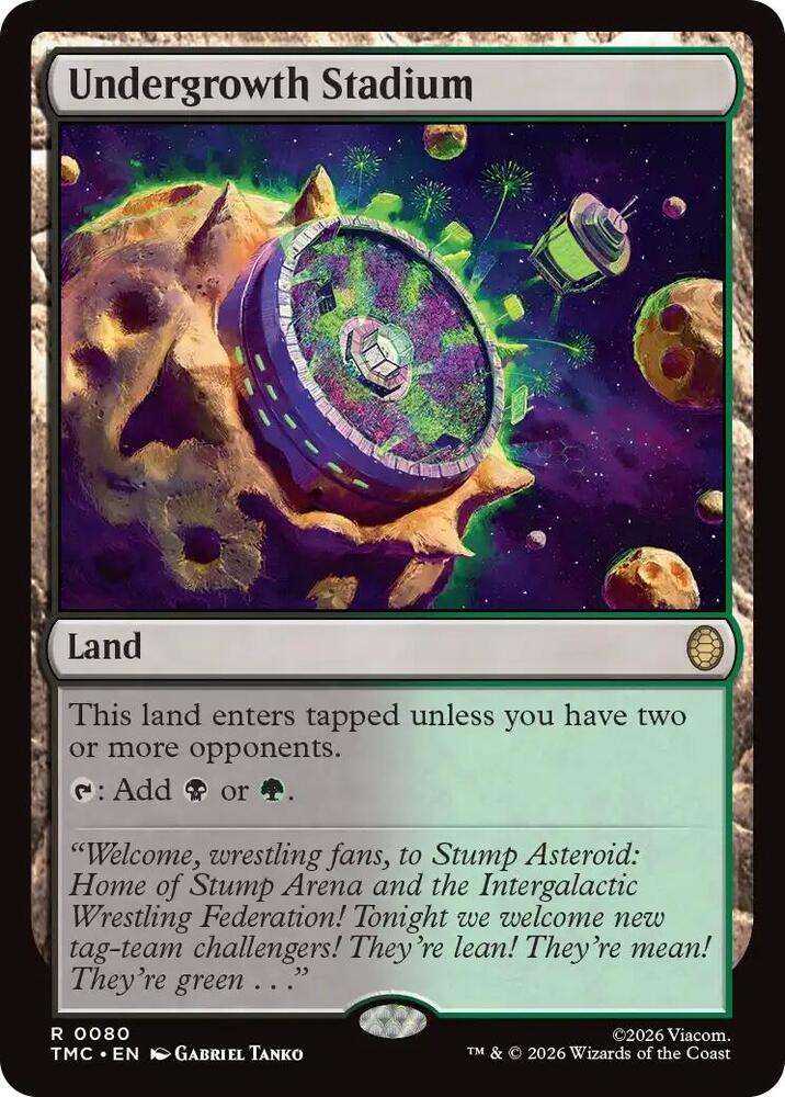 Undergrowth Stadium (80) [Teenage Mutant Ninja Turtles Commander]
