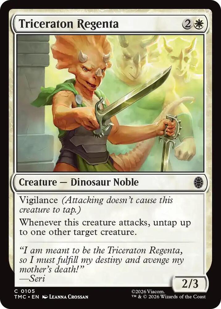 Triceraton Regenta (105) [Teenage Mutant Ninja Turtles Commander]