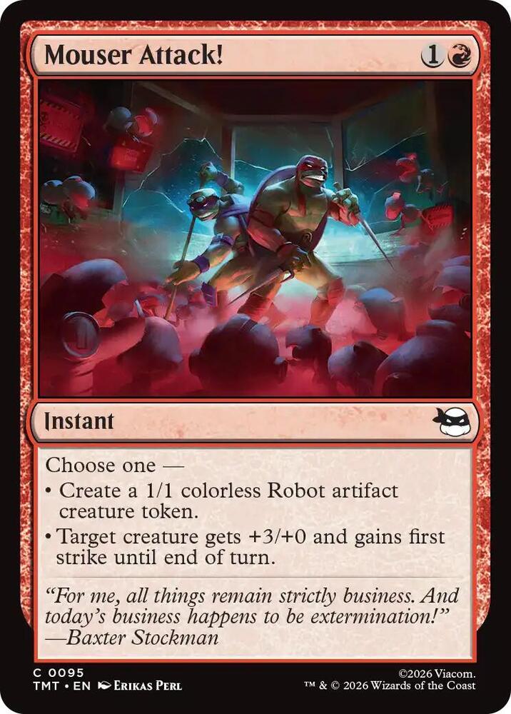 Mouser Attack! (95) [Teenage Mutant Ninja Turtles]