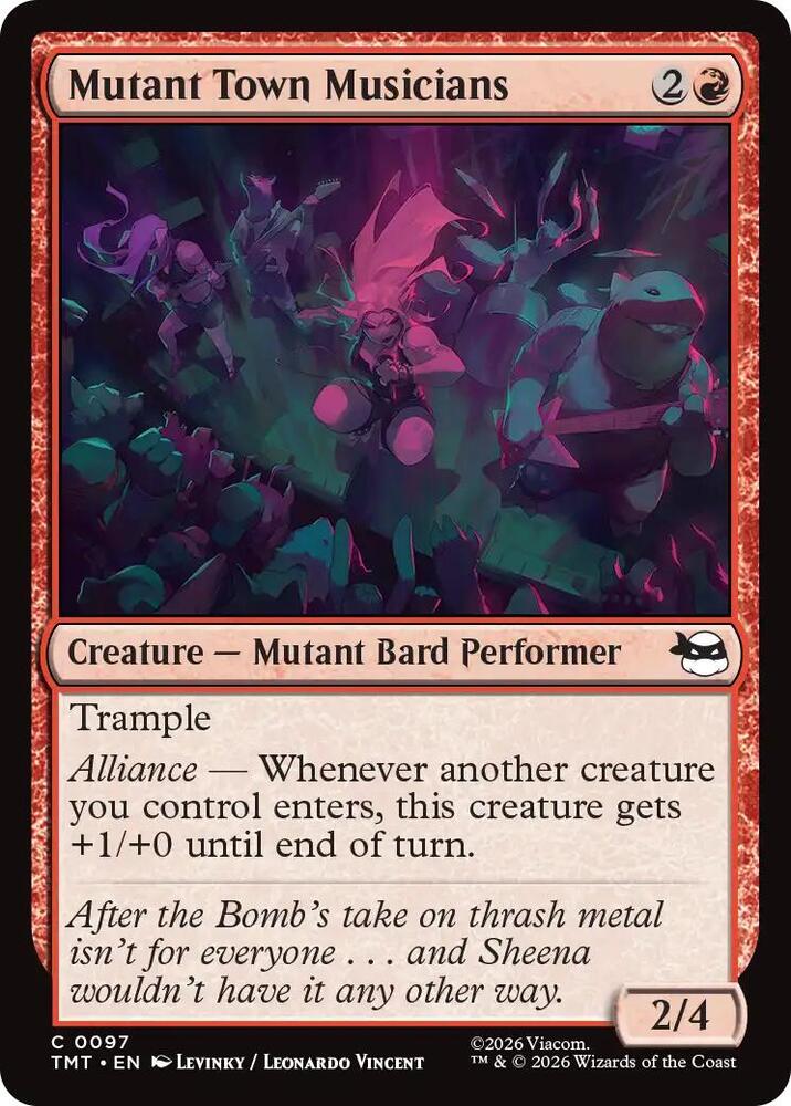 Mutant Town Musicians (97) [Teenage Mutant Ninja Turtles]