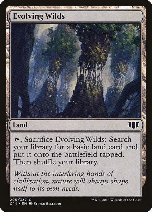 Evolving Wilds (295) [Commander 2014]