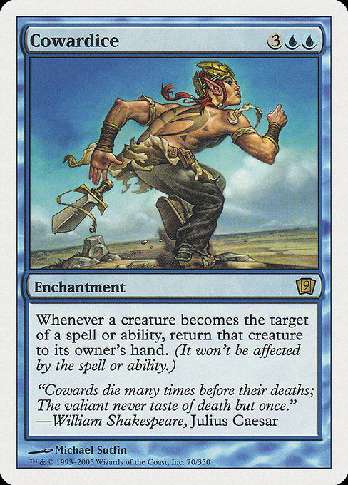 Cowardice (70) [Ninth Edition]