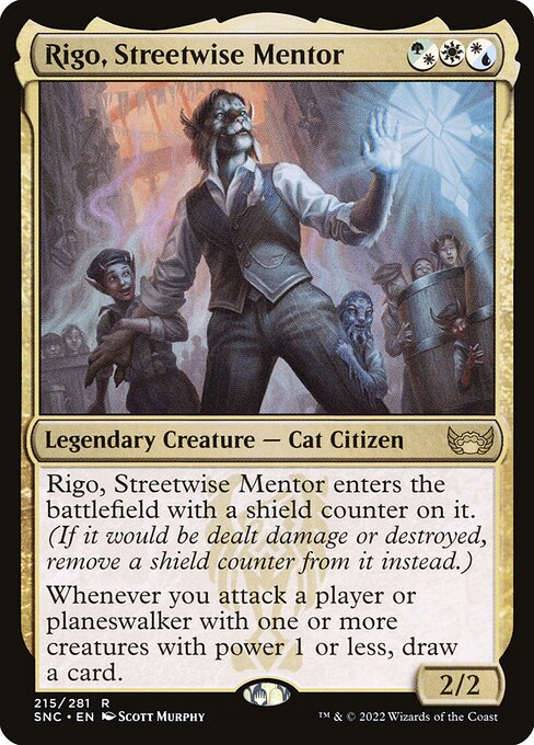 Rigo, Streetwise Mentor (215) [Streets of New Capenna]