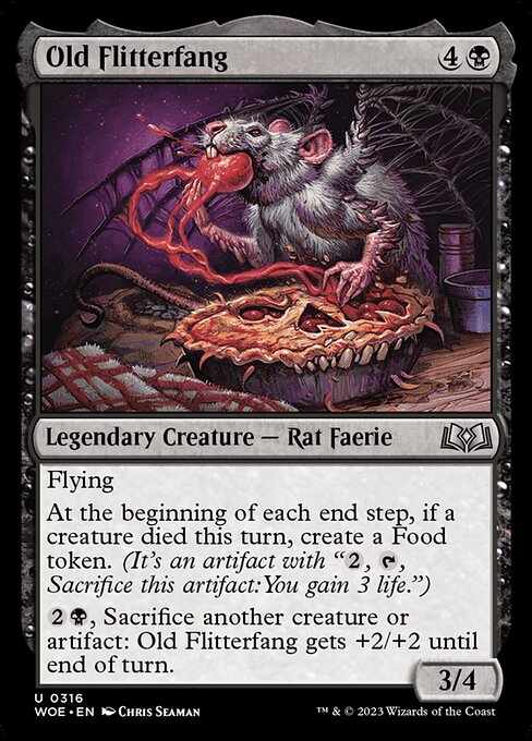 Old Flitterfang (316) [Wilds of Eldraine]