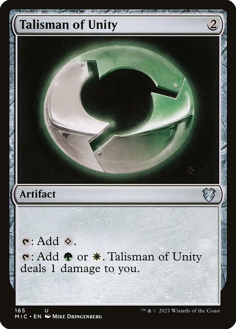 Talisman of Unity (165) [Midnight Hunt Commander]