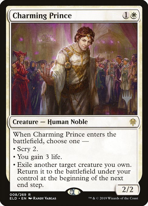 Charming Prince (8p) [Throne of Eldraine Promos]