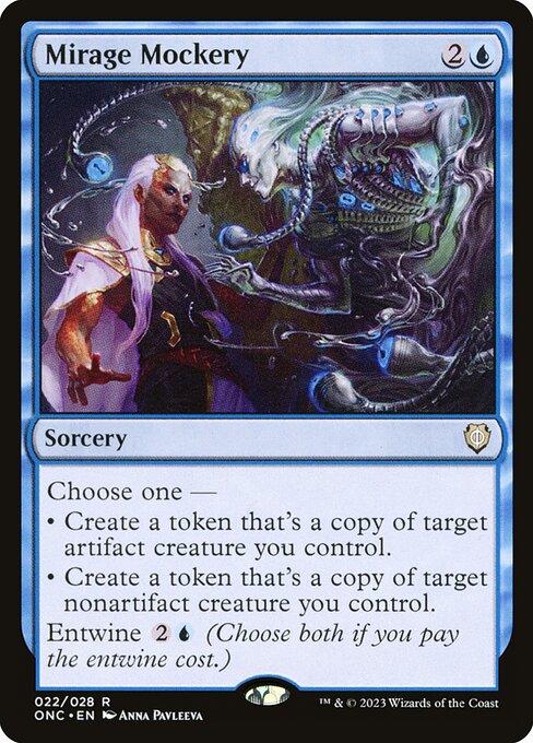 Mirage Mockery (22) [Phyrexia: All Will Be One Commander]