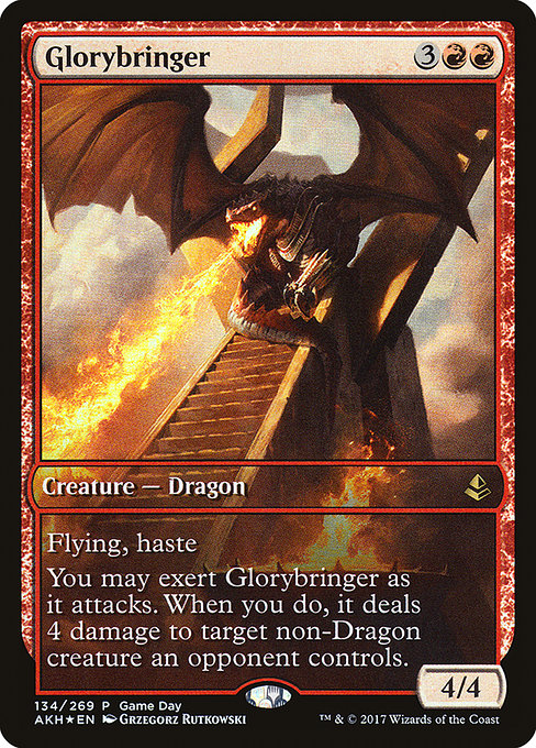 Glorybringer (134) [Amonkhet Promos]