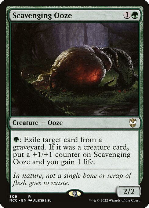 Scavenging Ooze (309) [New Capenna Commander]