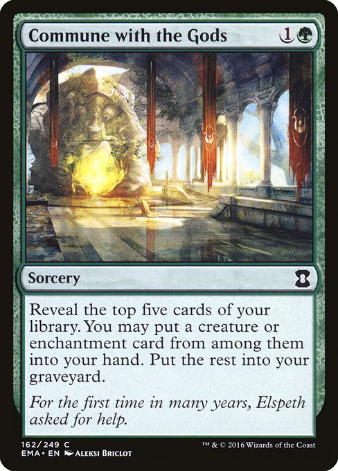 Commune with the Gods (162) [Eternal Masters]