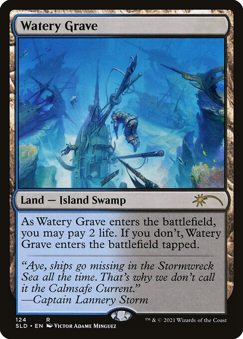 Watery Grave (124) [Secret Lair Drop]